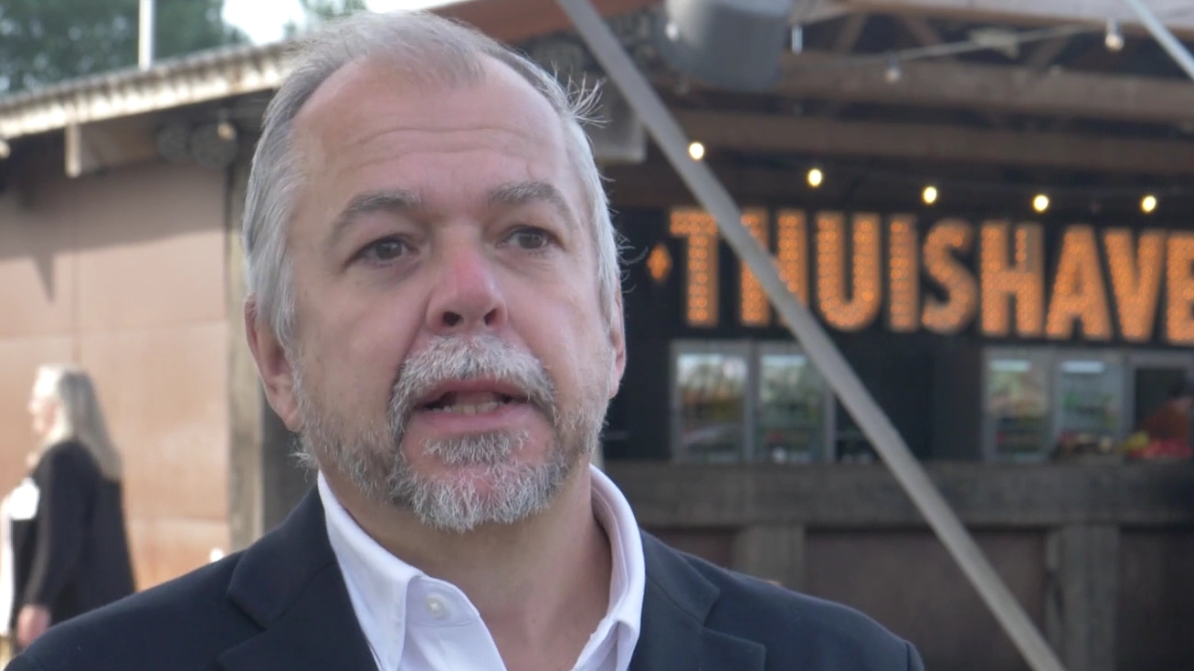 Jeroen Busscher op het Management Support Event.