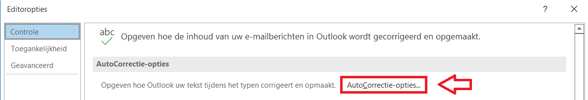 Laat zinnen die je vaak gebruikt 'automatisch aanvullen' in Outlook
