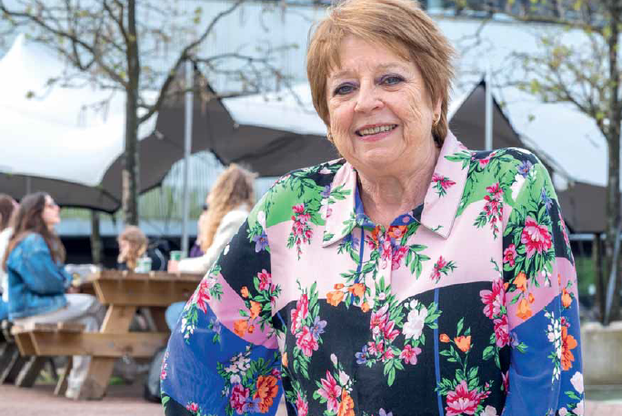 Evelyne Griffioen is managementassistent bij het Athena Instituut aan de Vrije Universiteit