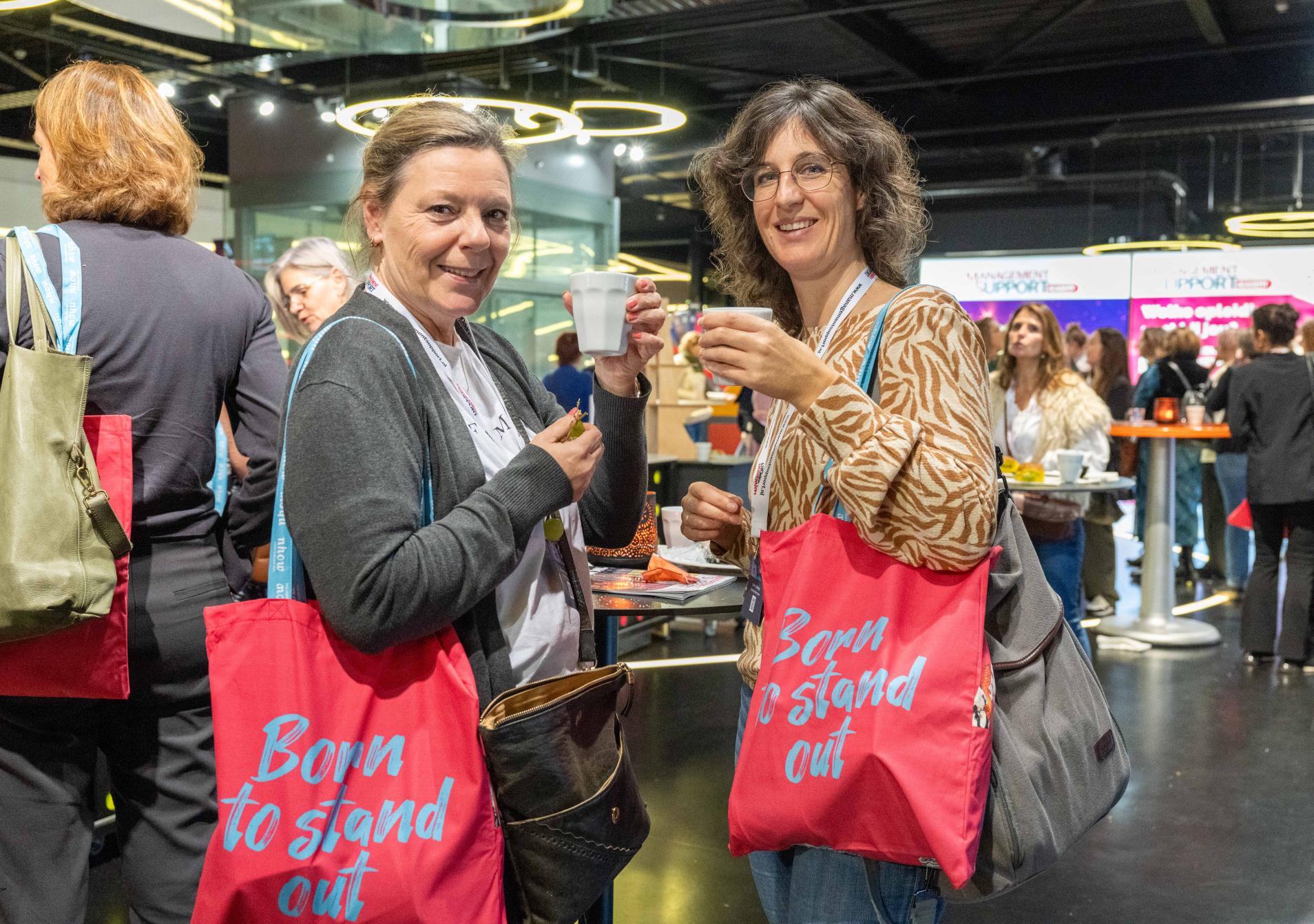 Een geslaagde dag bij het Management Support Event in de Jaarbeurs Utrecht. Foto: Cor Salverius