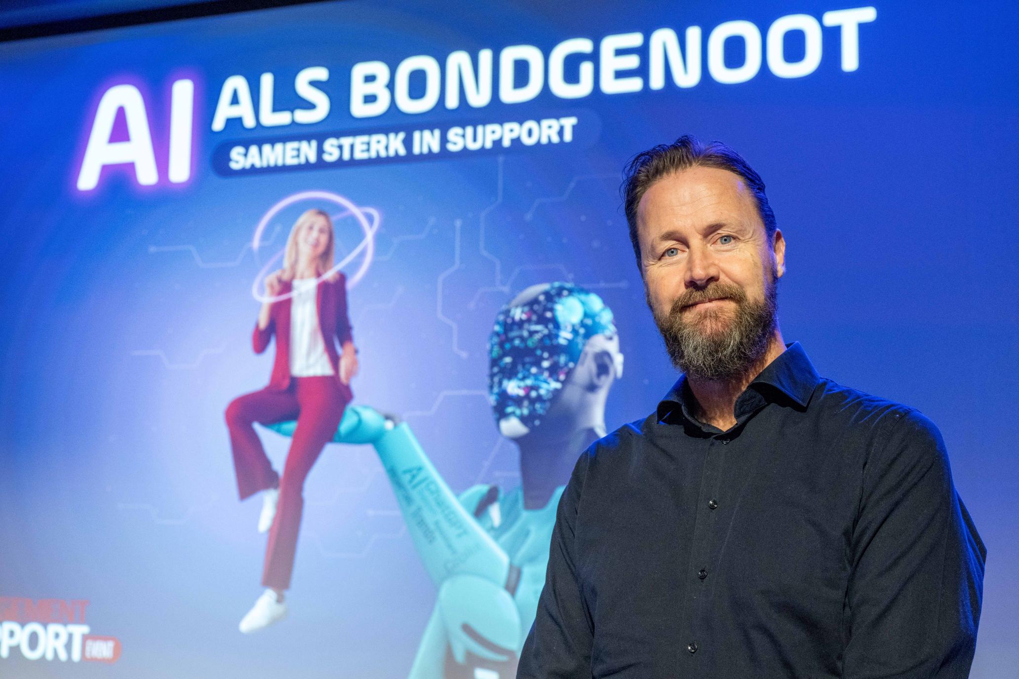 AI-expert en zelfbenoemd 'entrepenerd' Jim Stolze. Foto: Cor Salverius