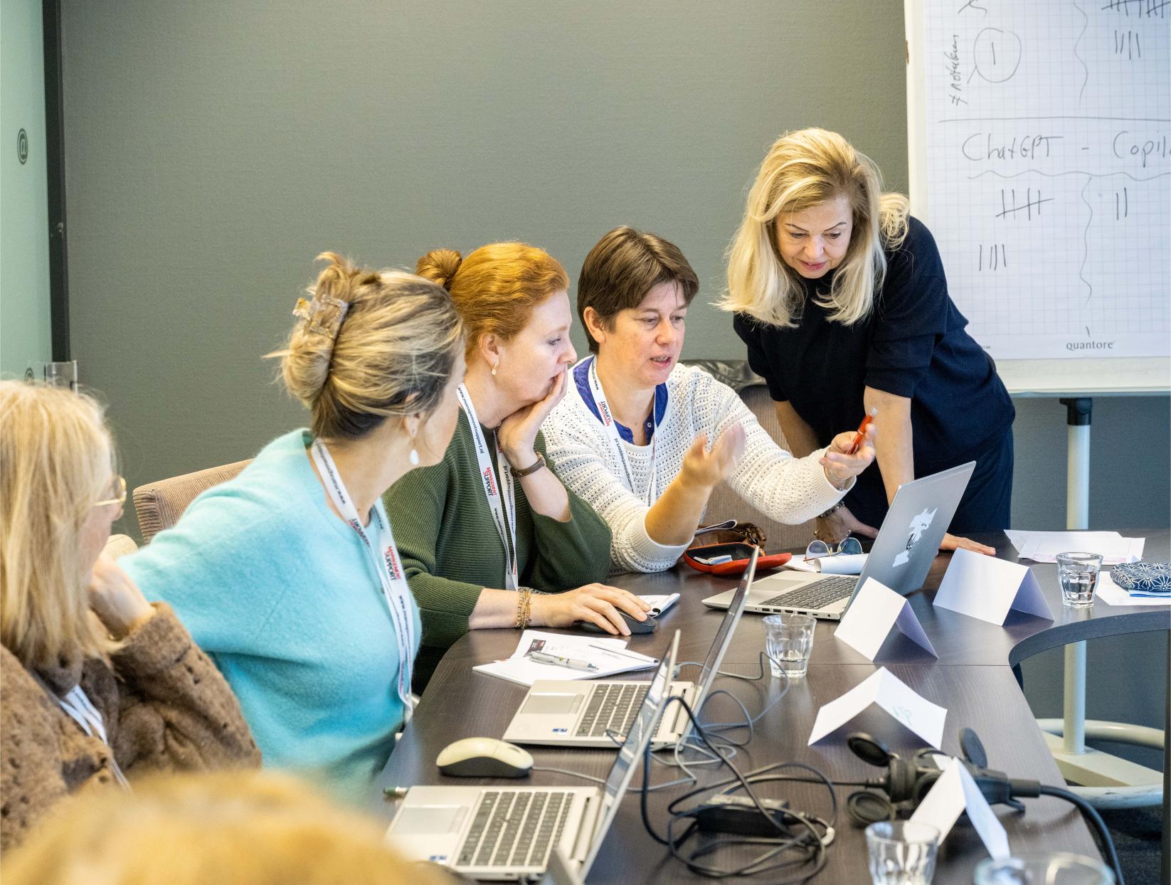 Taaltrainer Judith Winterkamp. Foto: Cor Salverius