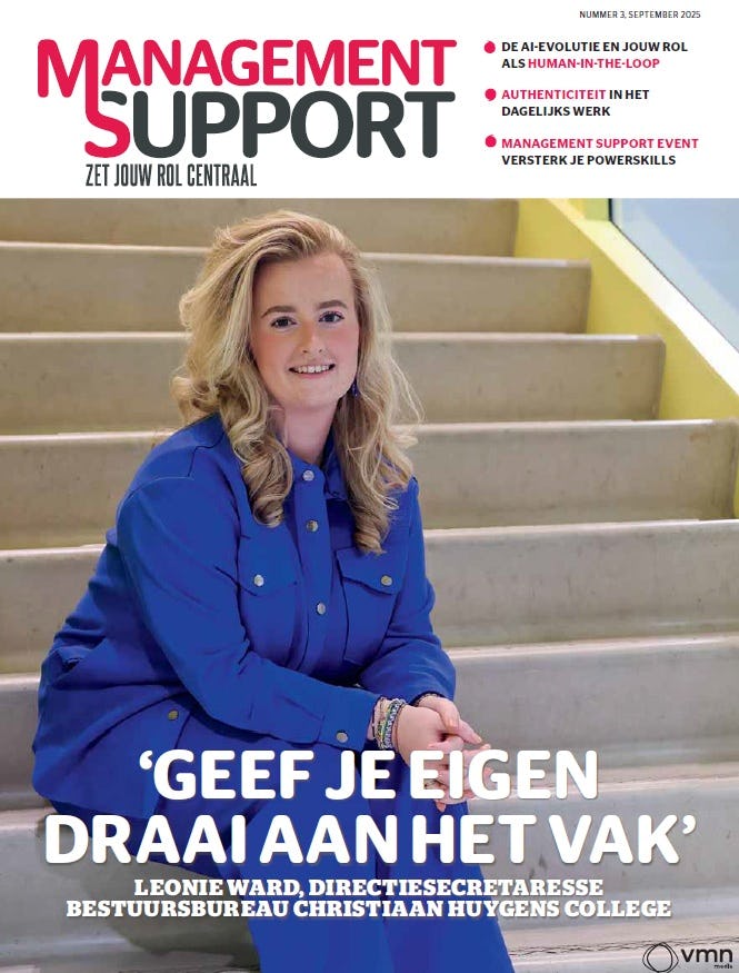 Het septembernummer van Management Support Magazine is uit!