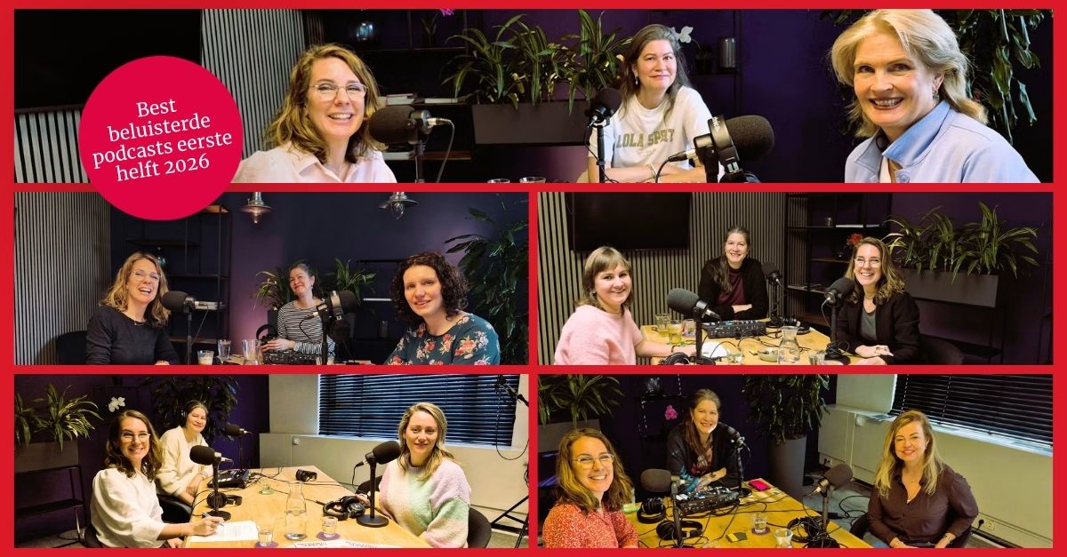 De 5 meest beluisterde afleveringen van de Supportcast van het afgelopen half jaar